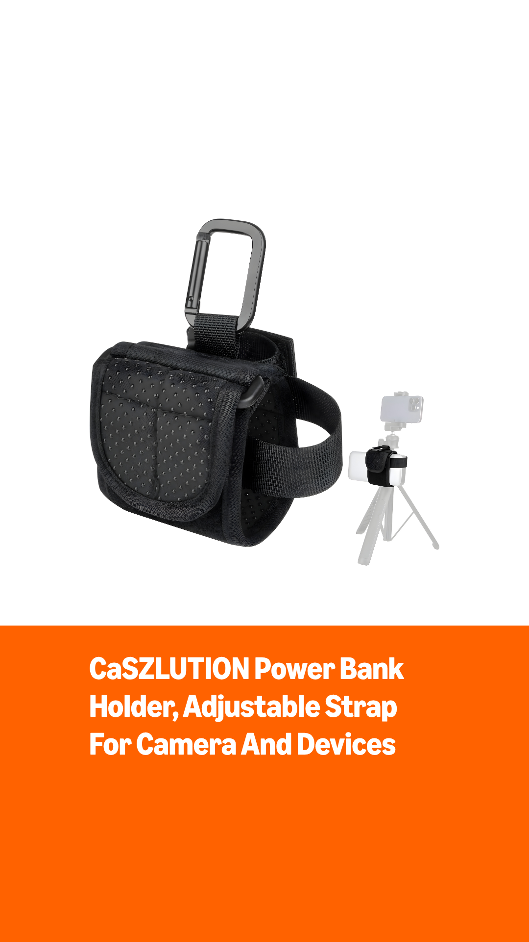 Amazon.com : CaSZLUTION Universal Power Bank Holder, Equipment