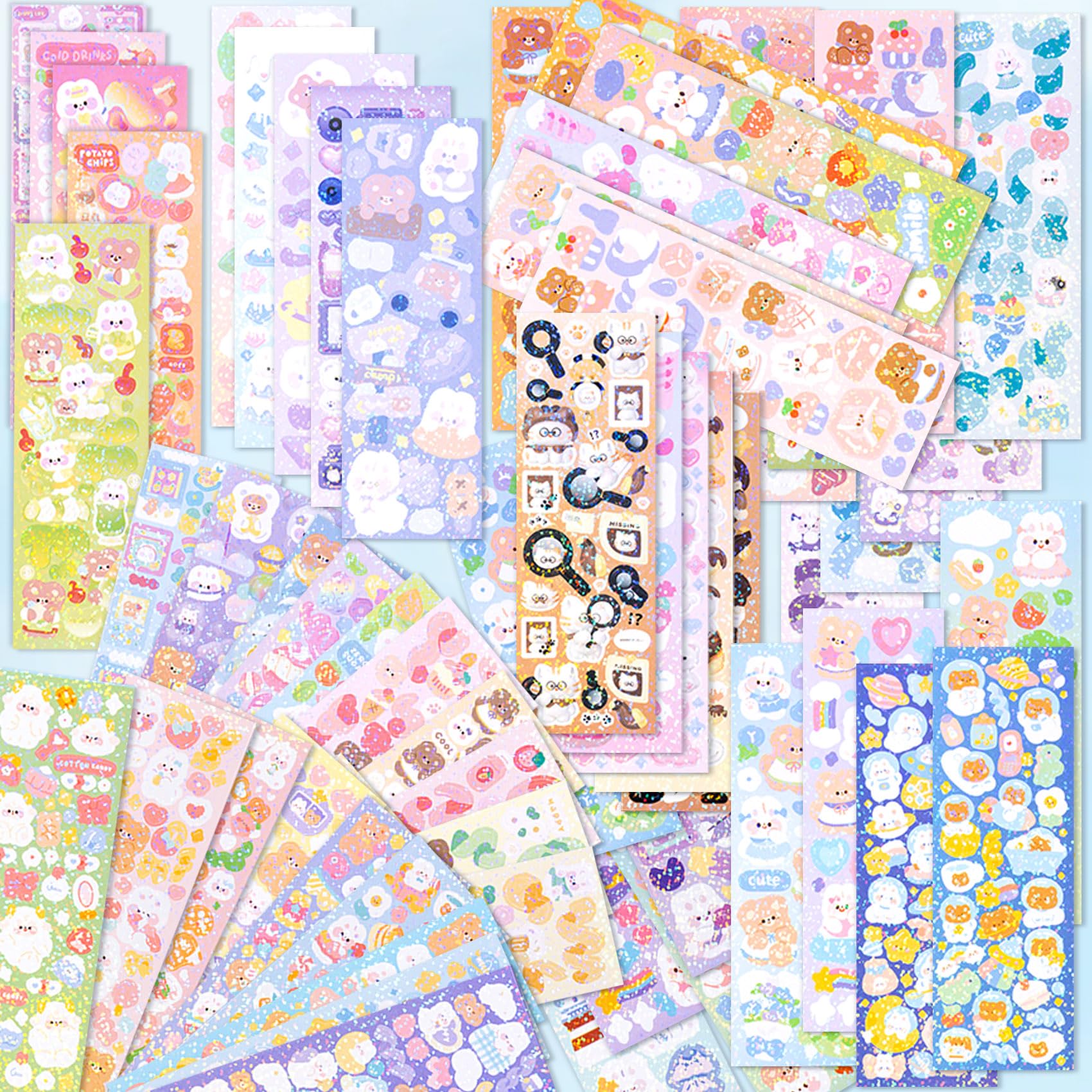 Autocollants Kpop pour carte photo et scrapbooking : décorez vos carnets avec style