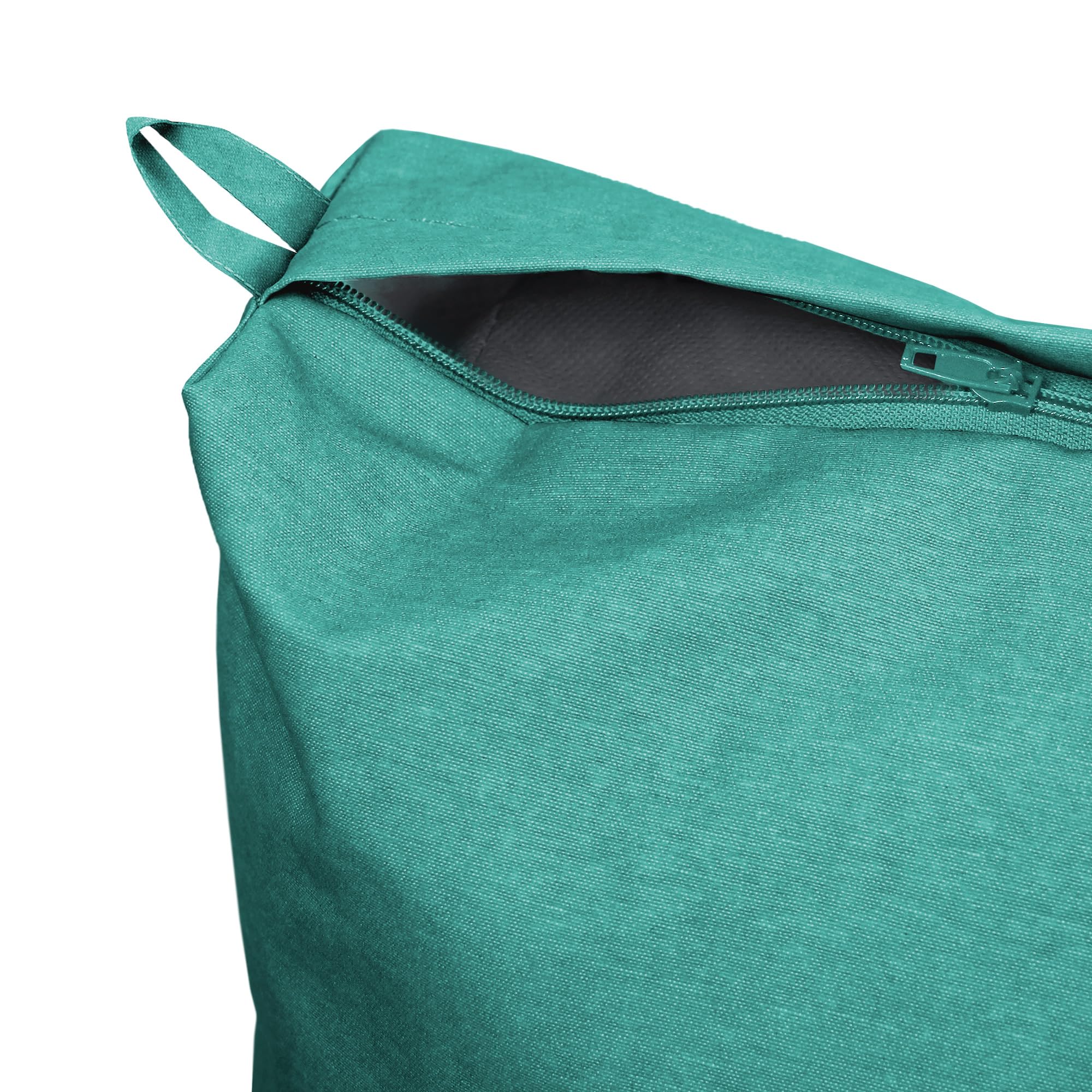 Happers Coussin de Sol Naylim Mate Imperméable Multiusages pour l'Extérieur, Banc et Palettes - Confort et Polyvalence dans Un Seul Coussin Turquoise 60 x 80 cm