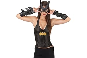 Batman Superhero Style Adult Corset Top