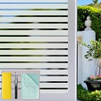 Vista 1 de Láminas para ventanas de mosaico de cristal, de Niviy, no necesitan pegamento, para mayor privacidad, estilo7