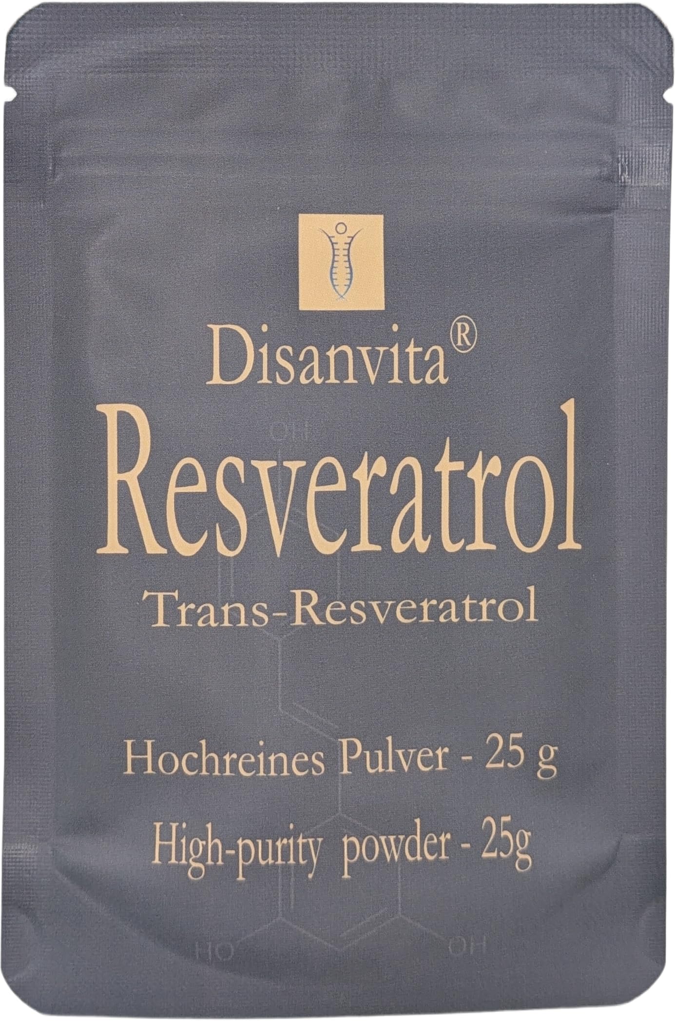 Resveratrolo | Qualità premium testata in Germania | Polvere con purezza al 99,3%