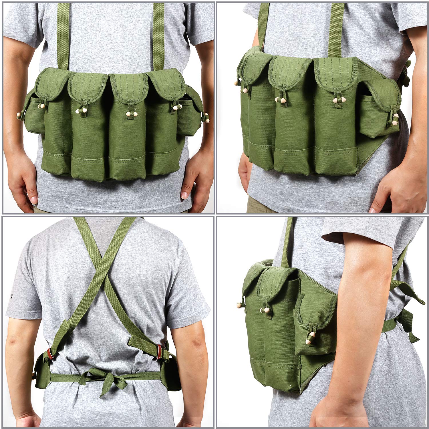 Amazon.com : PanbooX Chinese Type 81 Chest Rig Magazine Pouch