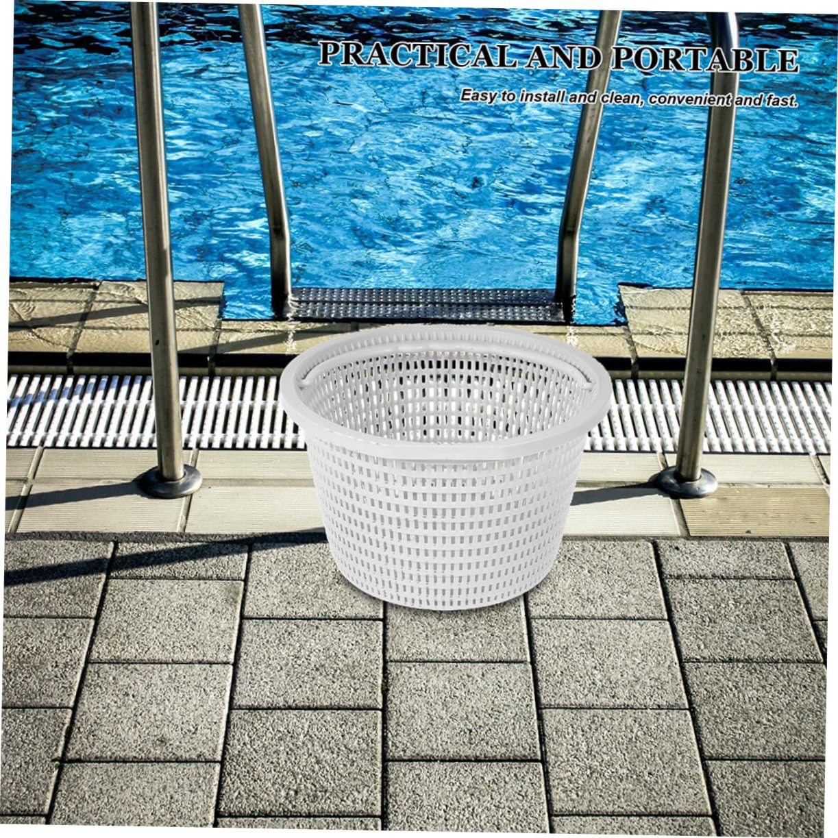Gatuida 2piezas Cesta De Filtro para Skimmer De Piscina Grande Capacidad Compatible con Hayward Reutilizable para Mantenimiento Piscinas Elevadas y Enterradas Fácil Instalación y Captura a