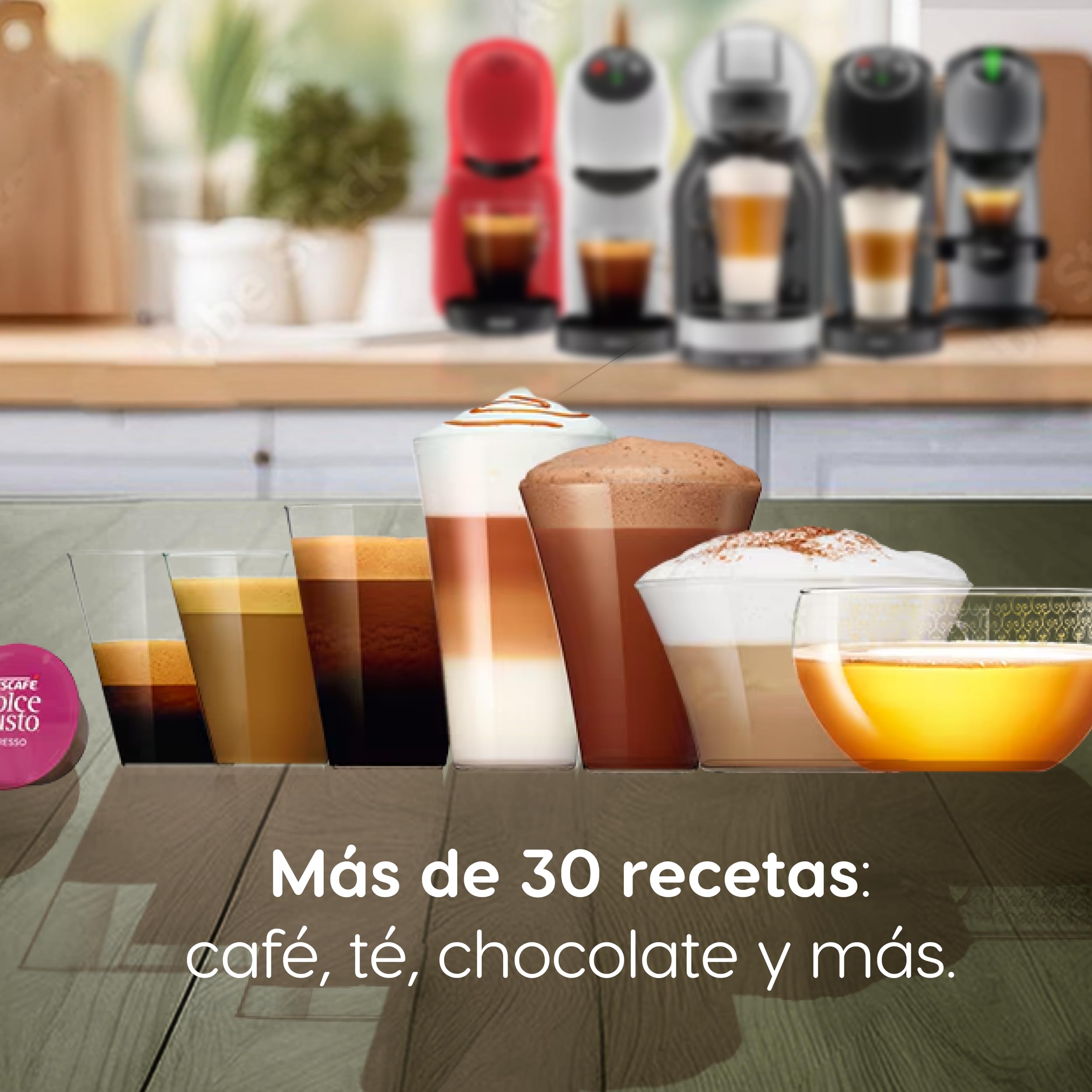 NESCAFÉ Dolce Gusto Cappuccino Cápsulas de Café 90 Cápsulas 45 tazas Clásico Italiano