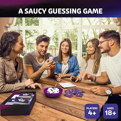 Miniatura 2 de Big Bad Bowl - Juego de fiesta divertido de 600 cartas para adultos, rompehielos atractivos, divertidos desafíos grupales, juego de adivinanzas,