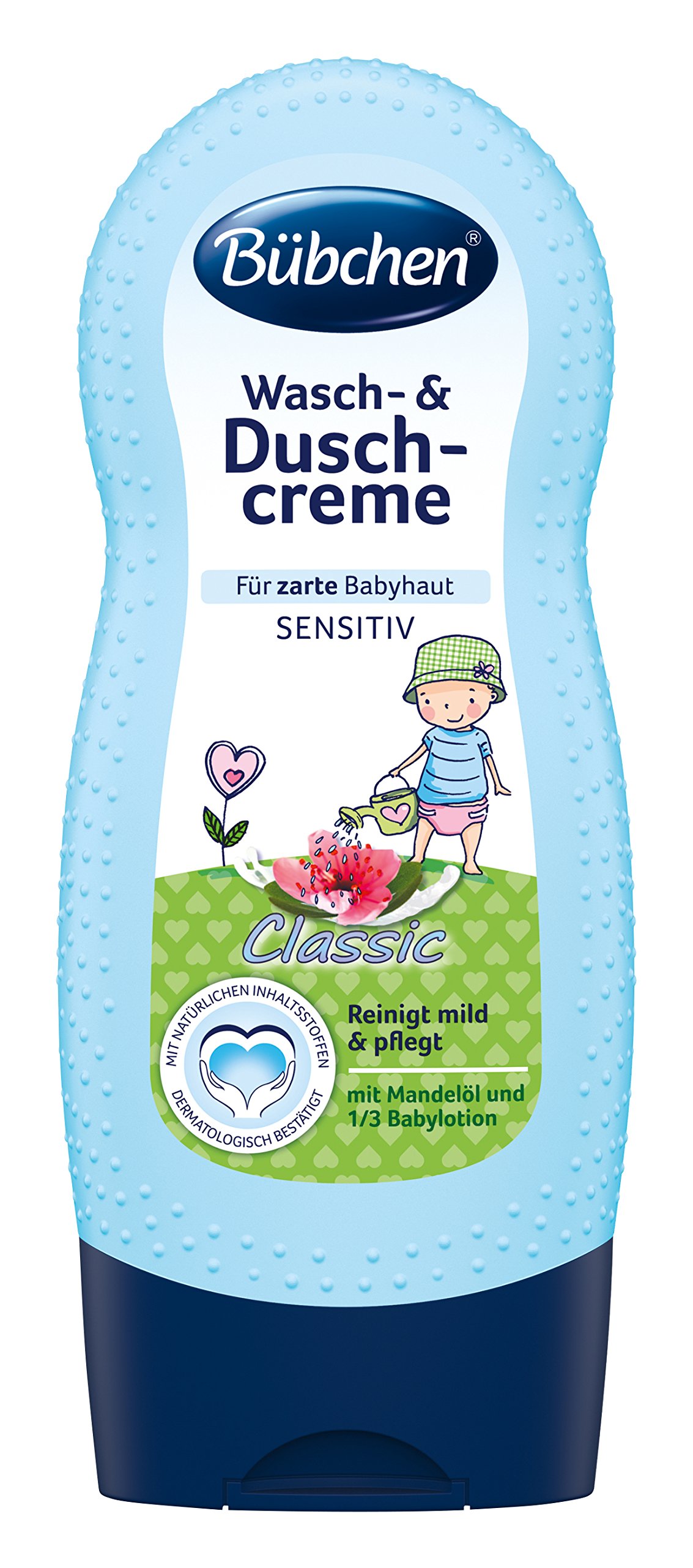 Bubchen Bübchen Classic Wash & Shower Cream with 1/3 Baby Lotion 230ml / 7.78 fl. oz