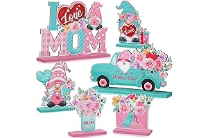 Celebrate Mom in Style: 6-Piece Mother's Day Table Decor Set