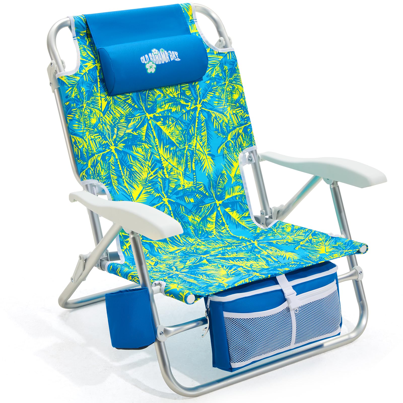 Old Bahama Bay Beach Chair Palm Print