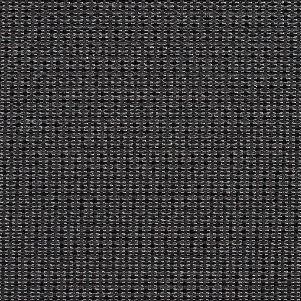 A714 Black Small Stitched Diamonds Contract Grade Upholstery Fabric by The Yard- Closeout