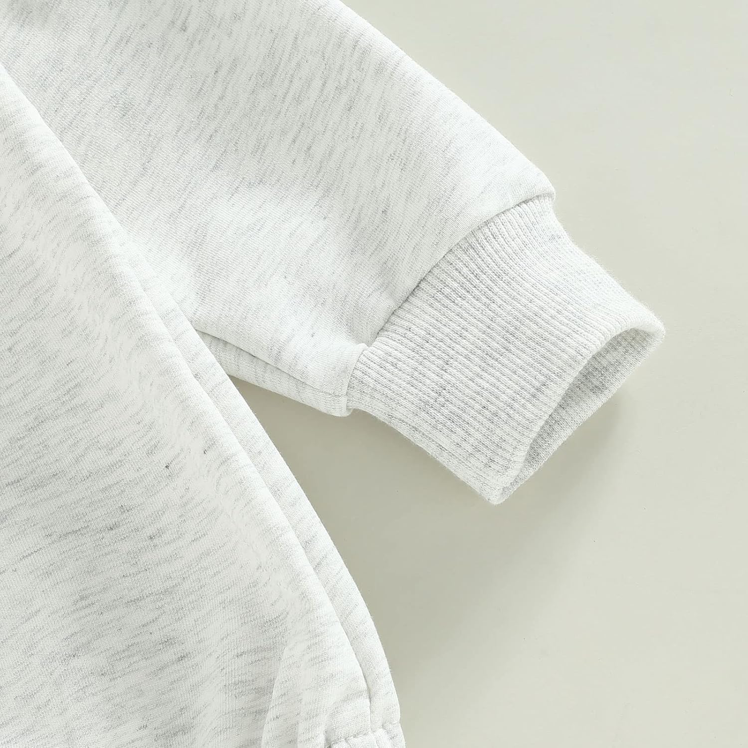 Chloefairy Baby Girl Boy Football Outfit Game Day Football Sweatshirt Romper Oversized Bodysuit Fall Winter Clothes - Image 6