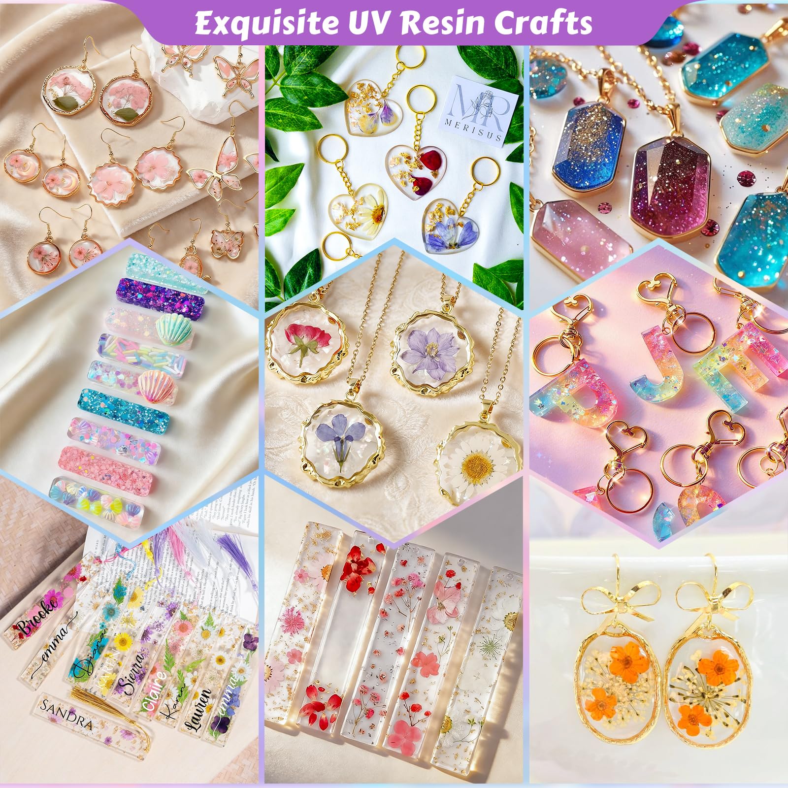 UV Resin Kit for Jewelry Making - Bond Craftor -7