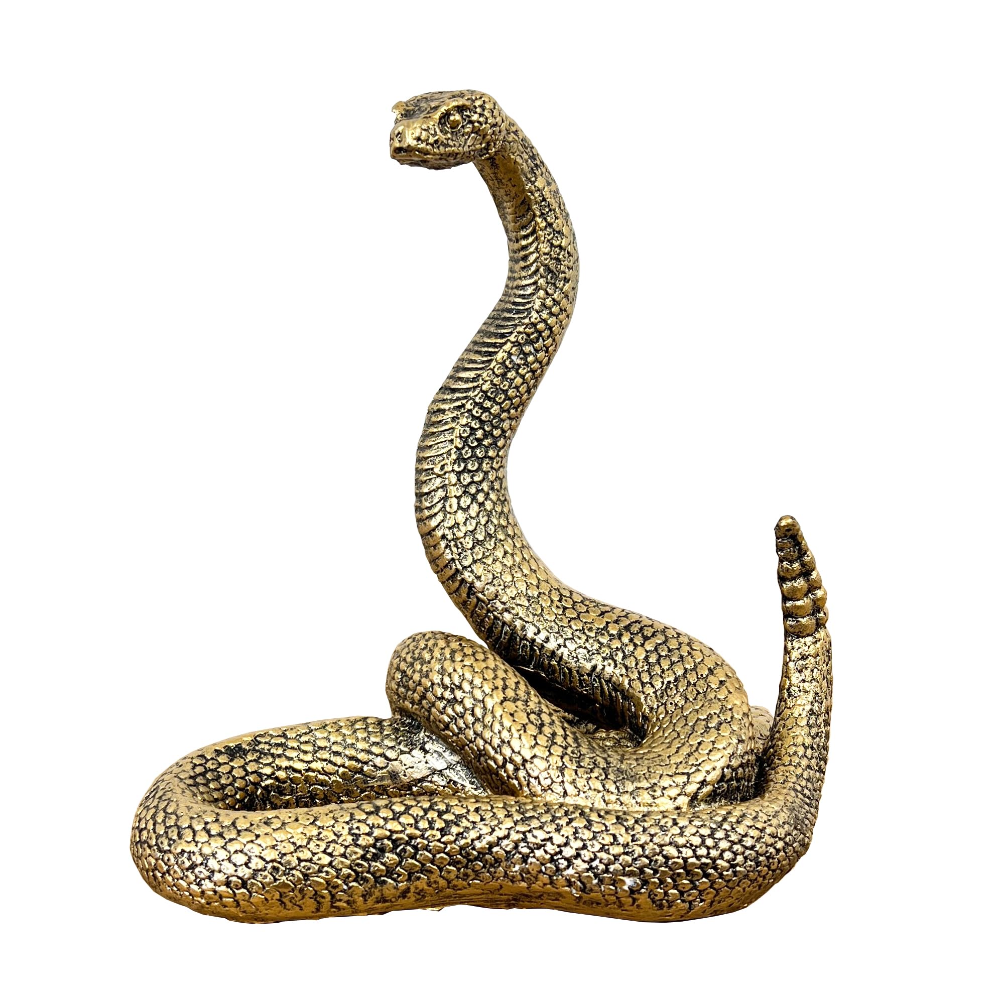 Snake Ornament Statue Figurine Sculpture Home Decor Accessories Animal Reptile