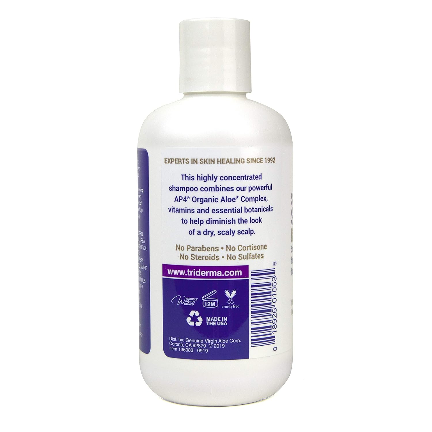 TriDerma Soothing Shampoo Value 4-Pack