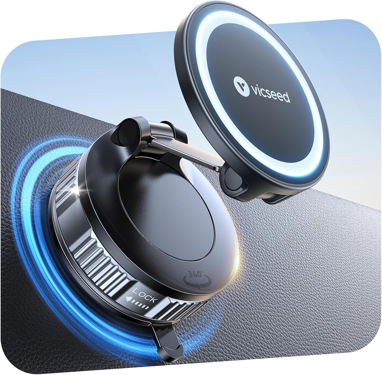  for MagSafe Car Mount [Upgraded 98LBS Strongest Suction,Won't Break