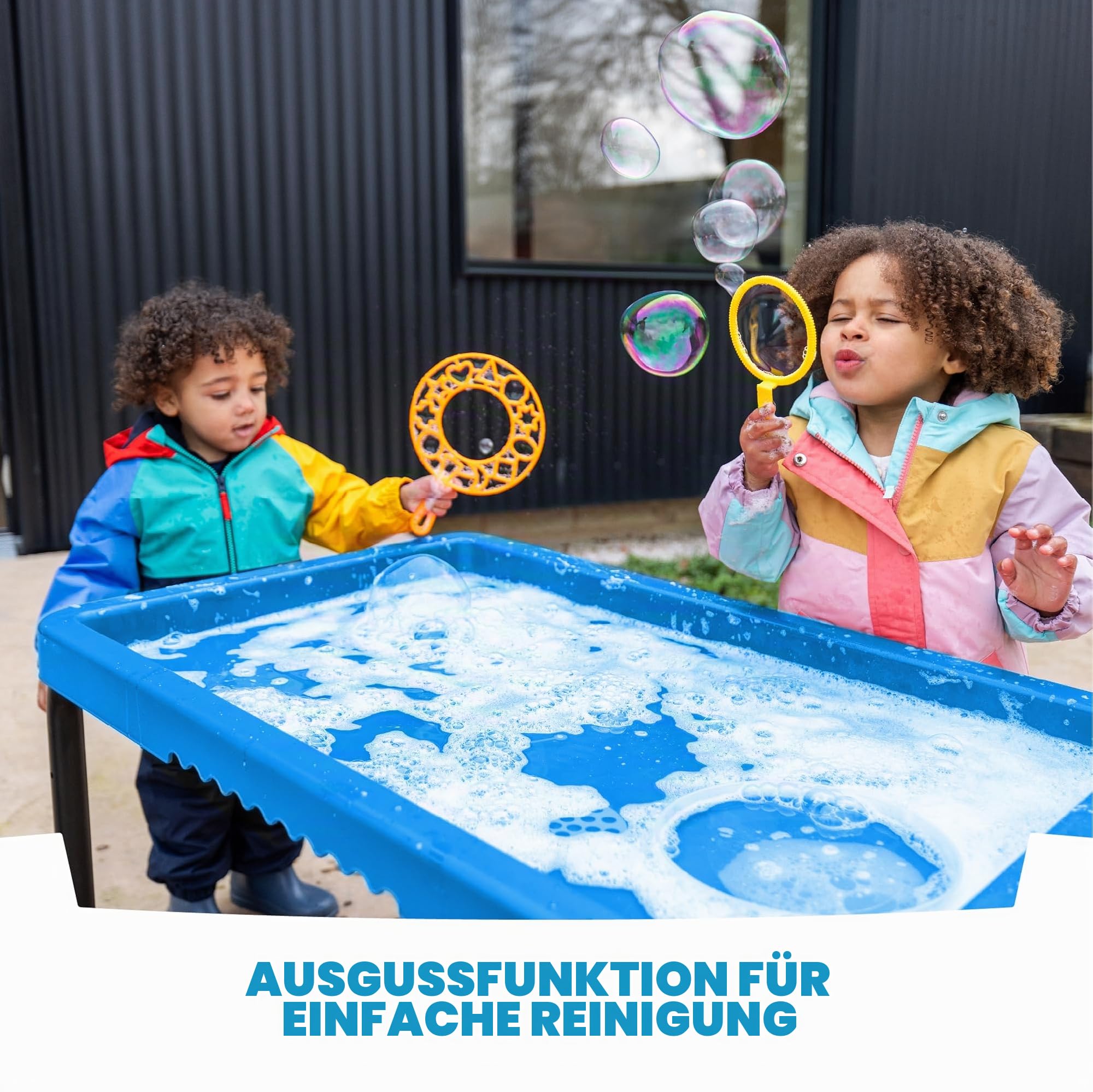 Play Tray Aktivitätstisch für Kinder, sensorischer Kinderspieltisch, Wasser- und Sand-Spieltisch, für den Innen- und Außenbereich