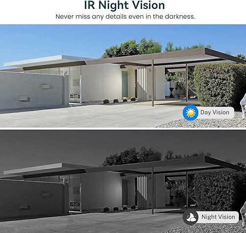 Miniatura 7 de Timbre de video inalámbrico Wi-Fi con visión nocturna, audio bidireccional, detección de movimiento AI y almacenamiento en la nube (se vende por