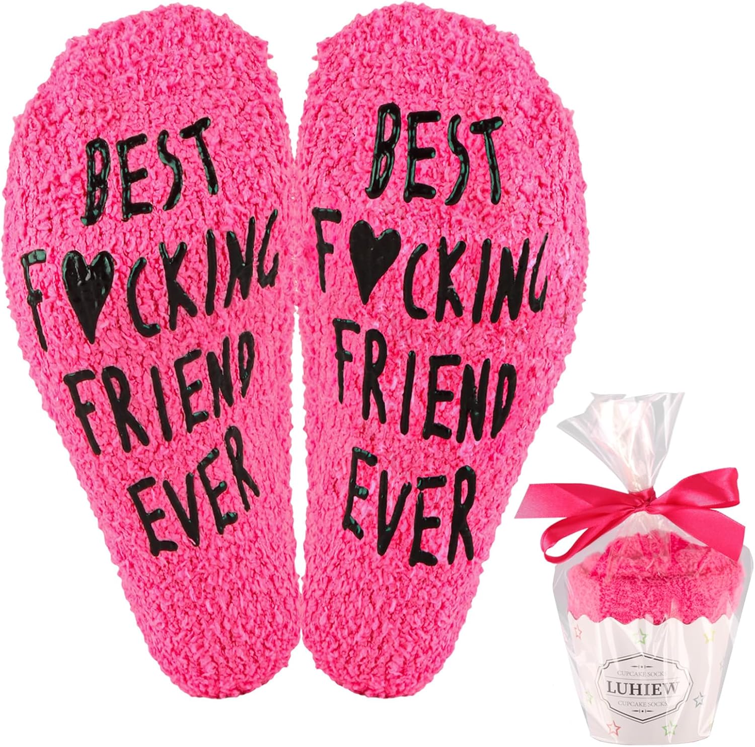 Calcetines Divertidos para Mujer Amiga Cumpleaños miniatura 1