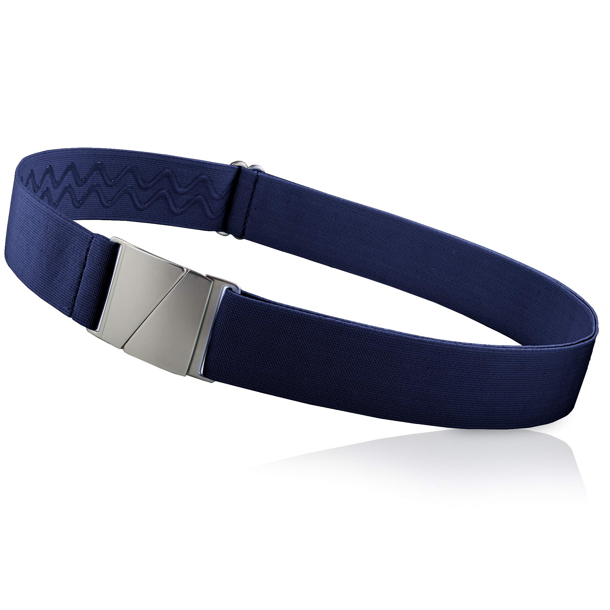 ONE-BELT No Show Invisible Elastic Belts for Women Men 1 30 inch adjustable Non Slip Zero Bulk Designed