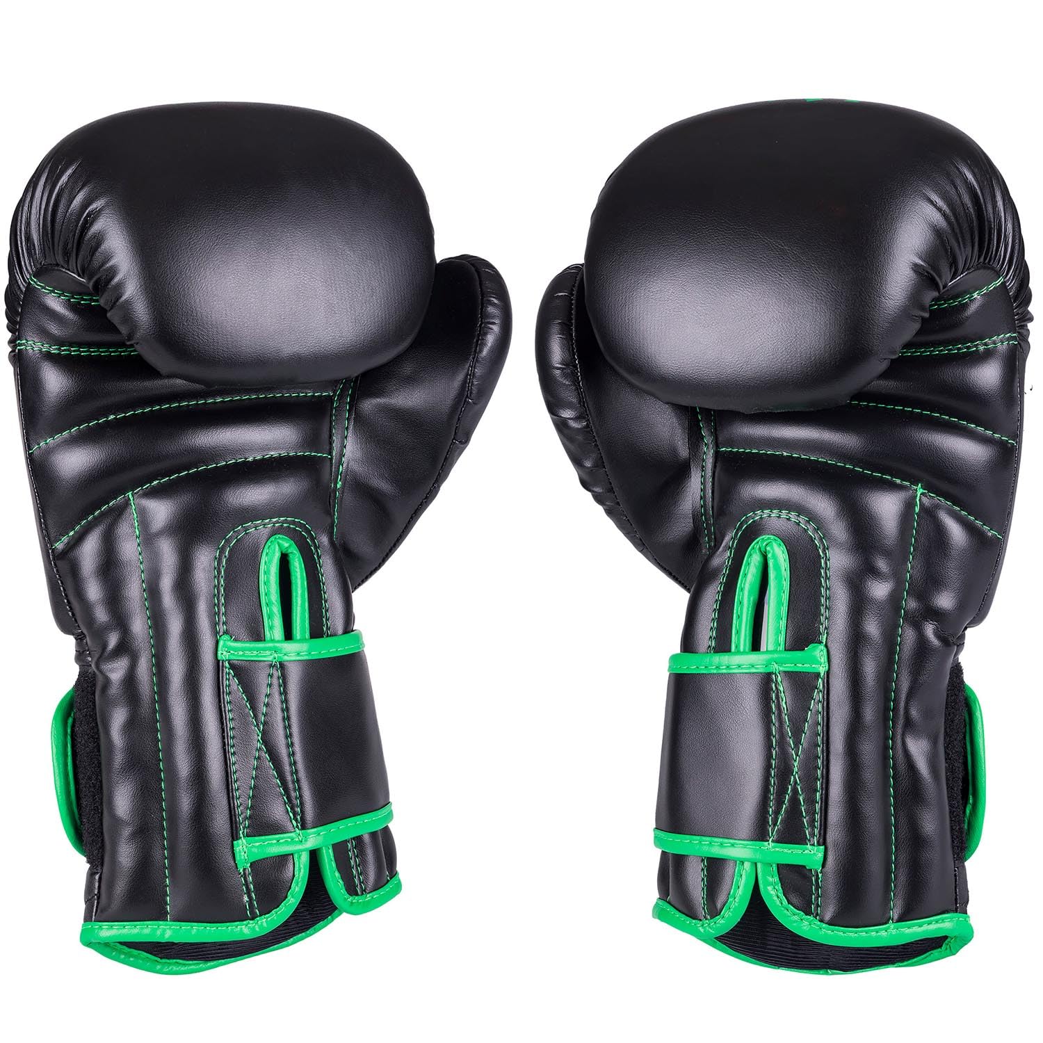 Okami Boxhandschuhe, Black Rumble, schwarz-grün