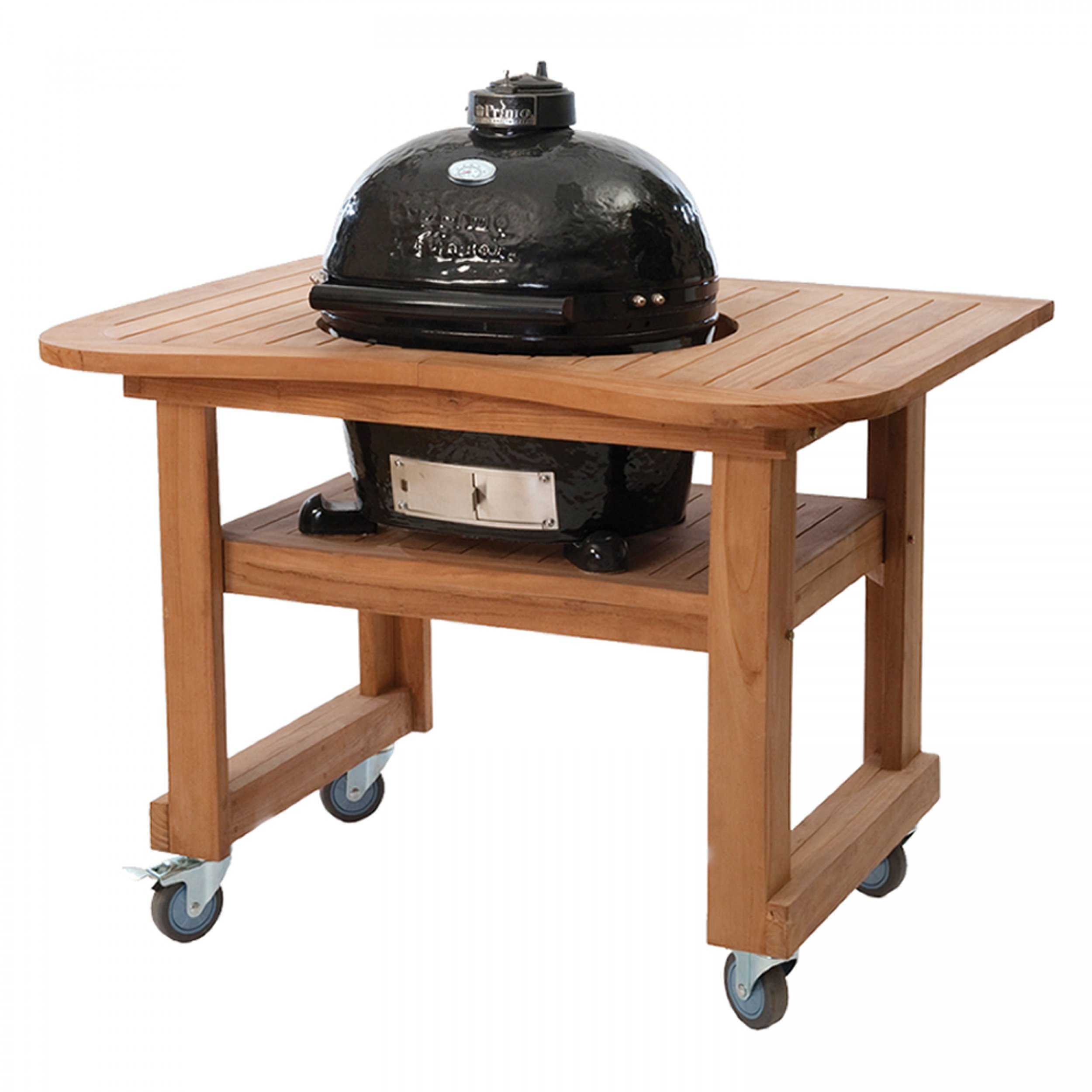 Primo Teakholz-Tisch für OVAL 200 Junior