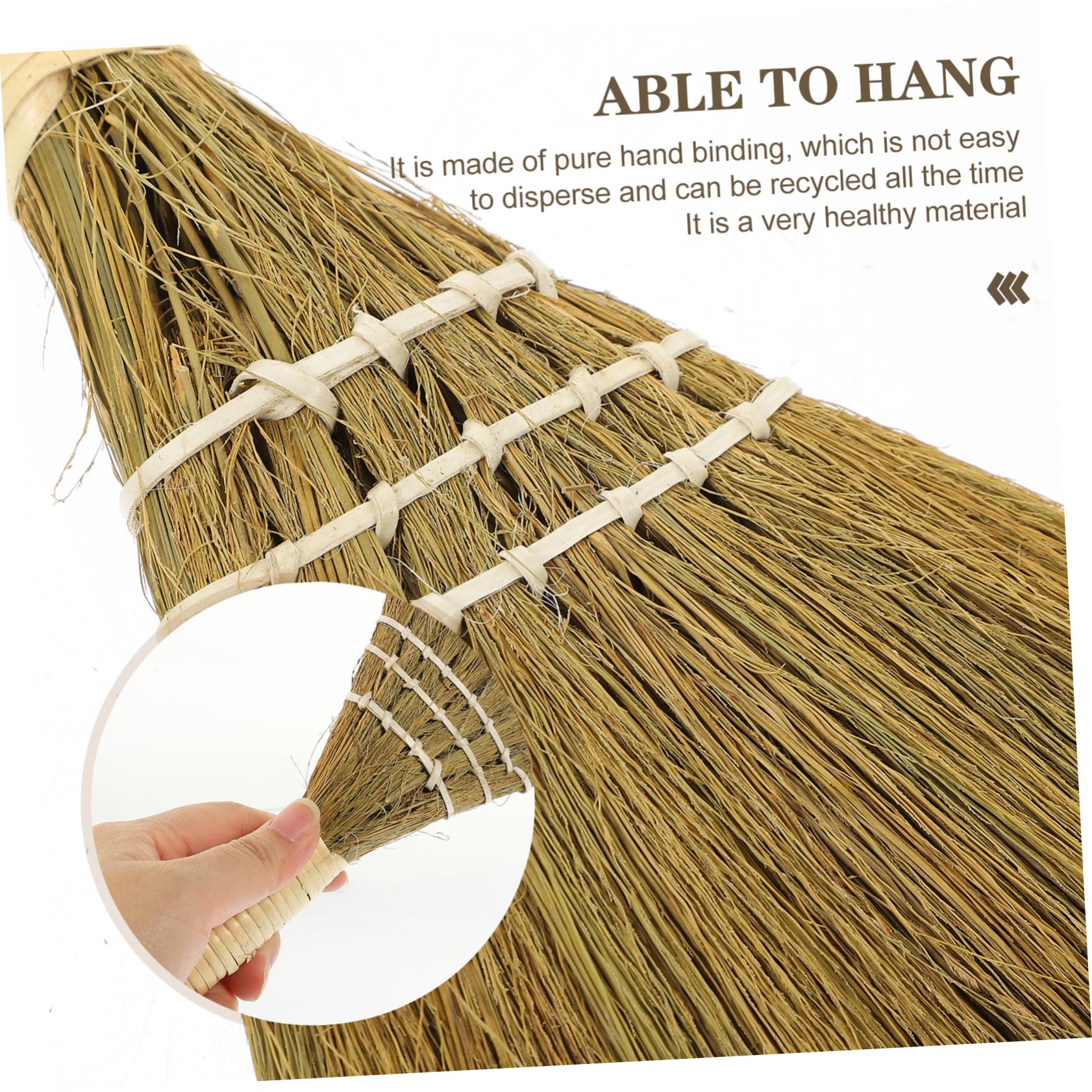 Healeved Kleiner Handbesen & Kehrbesen Aus Mais – 14x10,5x1,8 Cm, Multifunktional Für Küche & Schreibtisch