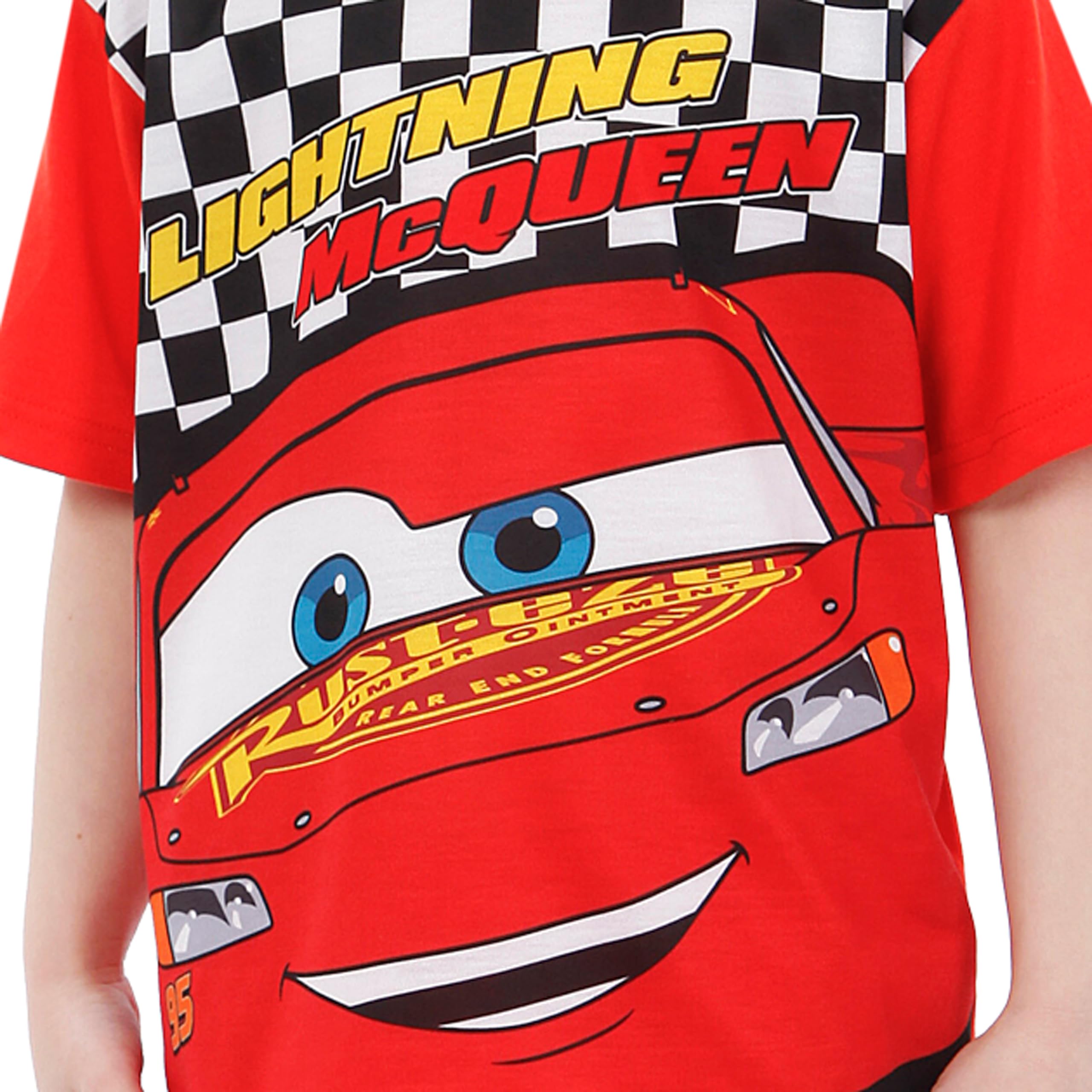 Disney Cars Pijama Niño Verano | Pijama Chico Rayo Mcqueen | Pijamas para Ninos