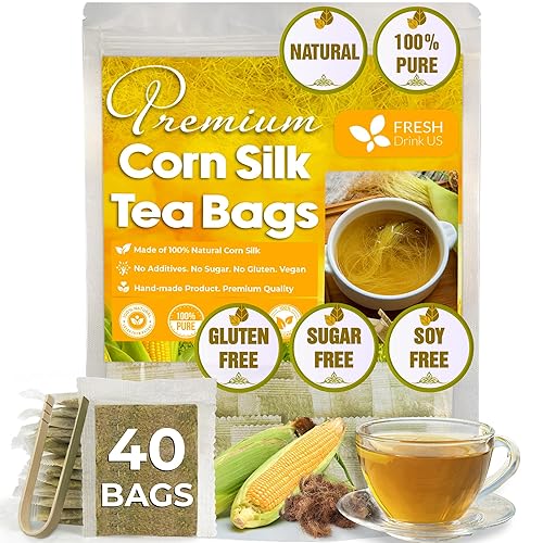 Miniatura 230 de FreshDrinkUS, 135 bolsas de té de cardo mariano premium, 100% natural y puro de semillas de cardo mariano. Té de hierbas con semillas de cardo