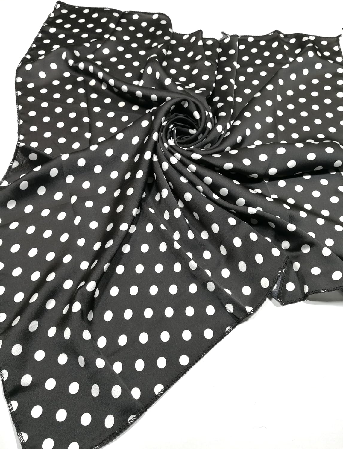 Shanlin Silk Feel Pattern Square Scarves 27" X 27"