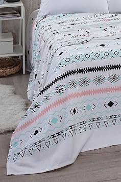 Mulberry Fierce Double Pike Bedspread 200 x 230