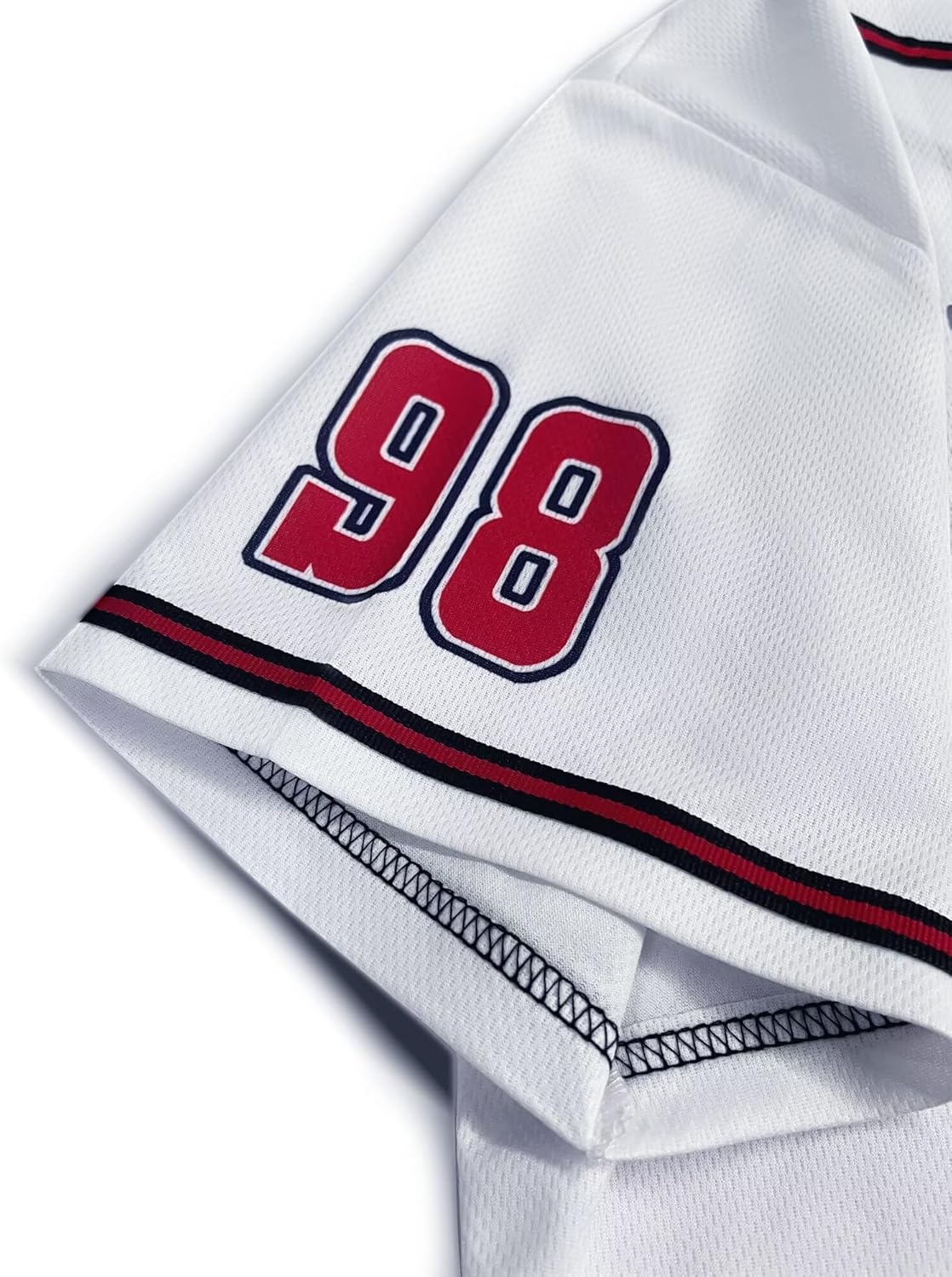 Women 98 Baseball Jersey Country Music Graphic Shirt Vintage Button Down Tshirt Fan Tops - Image 5