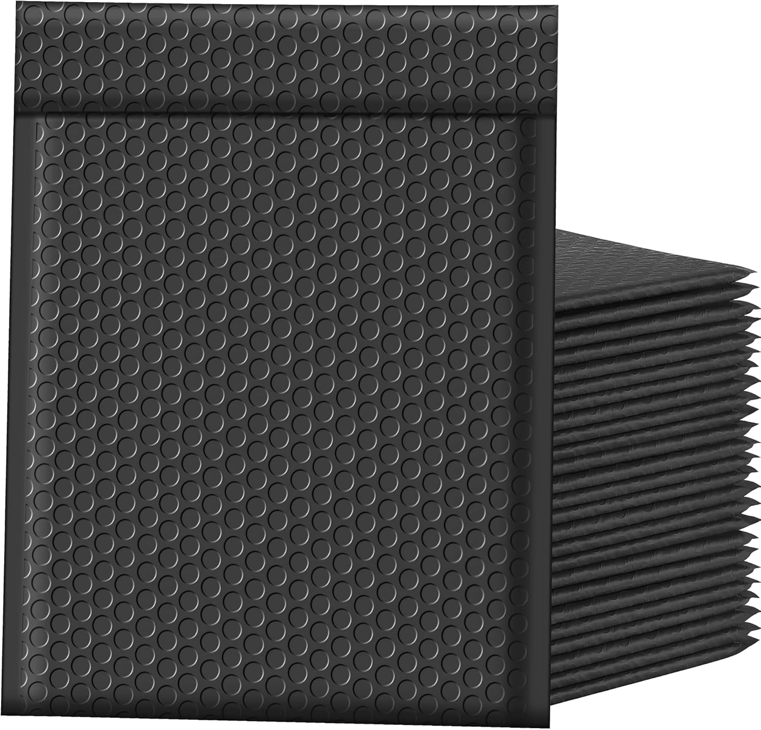 Famagic Bubble Mailers 8.5x12 Inch 40pc Black Shipping Bags, Chic Packaging Bags For Small Business, Colored Padded Mailing Envelopes, Opaque Matte Self Seal Bubble Poly Mailers Bulk #2