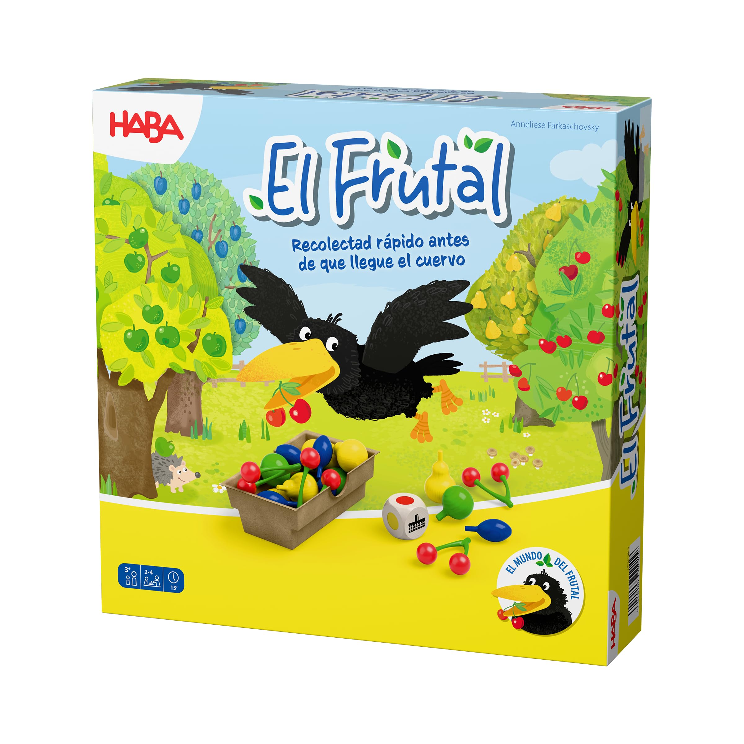 HABA 2013838005 - The Frutal, klasyczna gra planszowa dla dzieci w kooperacji. Ponad 3 lata