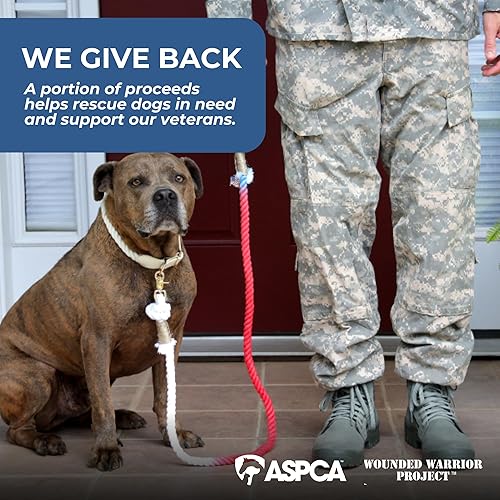 Miniatura 32 de Premium Cotton Rope Leash for Medium & Large Dogs – 5 ft Handcrafted, Strong, Stylish & Durable with 360° Swivel Heavy-Duty Clip – Perfect for