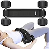 Hip Thrust Belt, Balency Hip Thrust Belt for Dumbbells Heavy, Booty Belt for Hip Thrust, Slip-Resistant Padding Hip Thrust Belt for Gym or Home Workouts, Hip Thrust Band for Dumbbell Kettlebell Plate