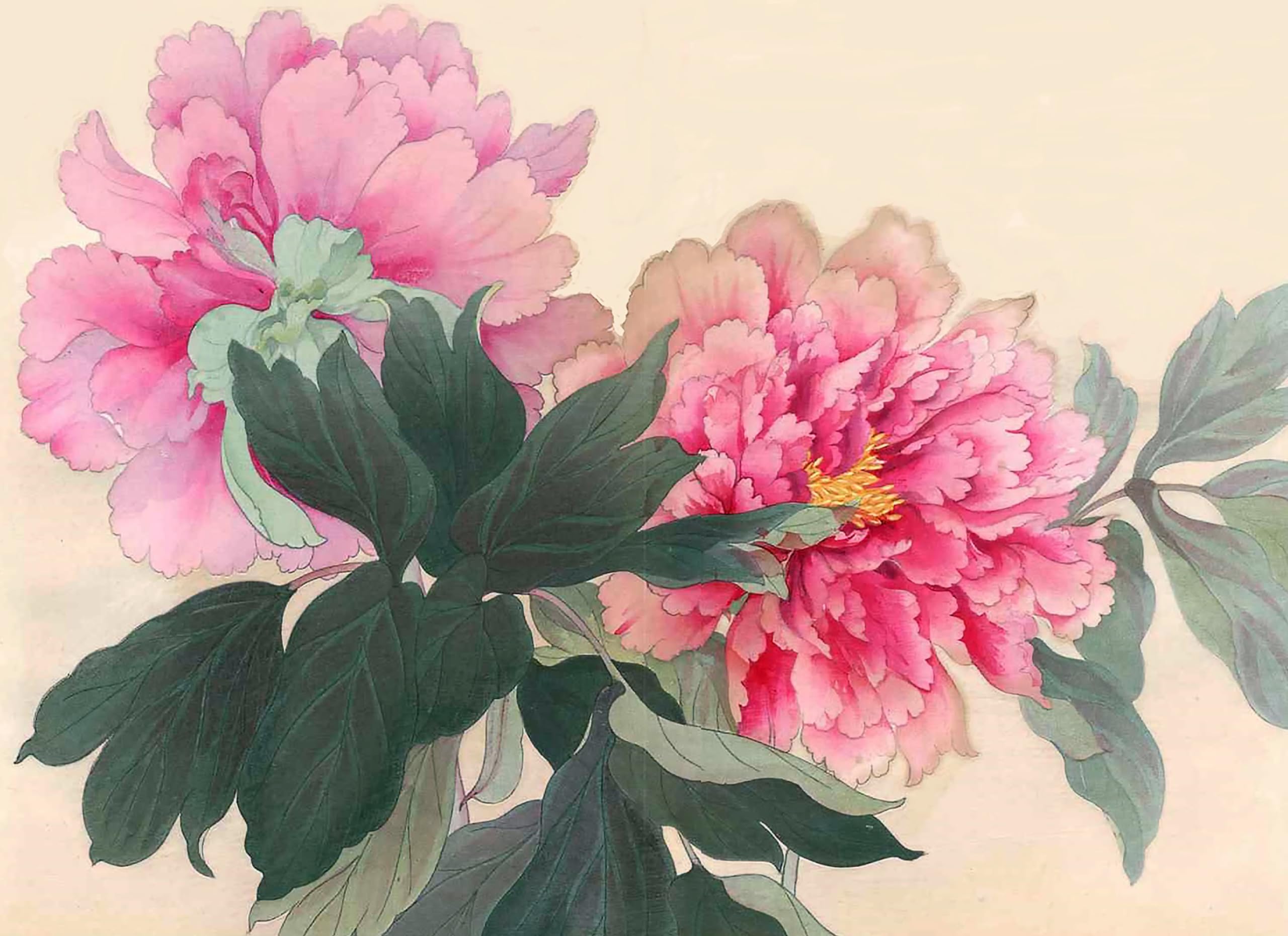 Roses, pivoines et iris par les grands maitres de l'estampe japonaise (coffret)