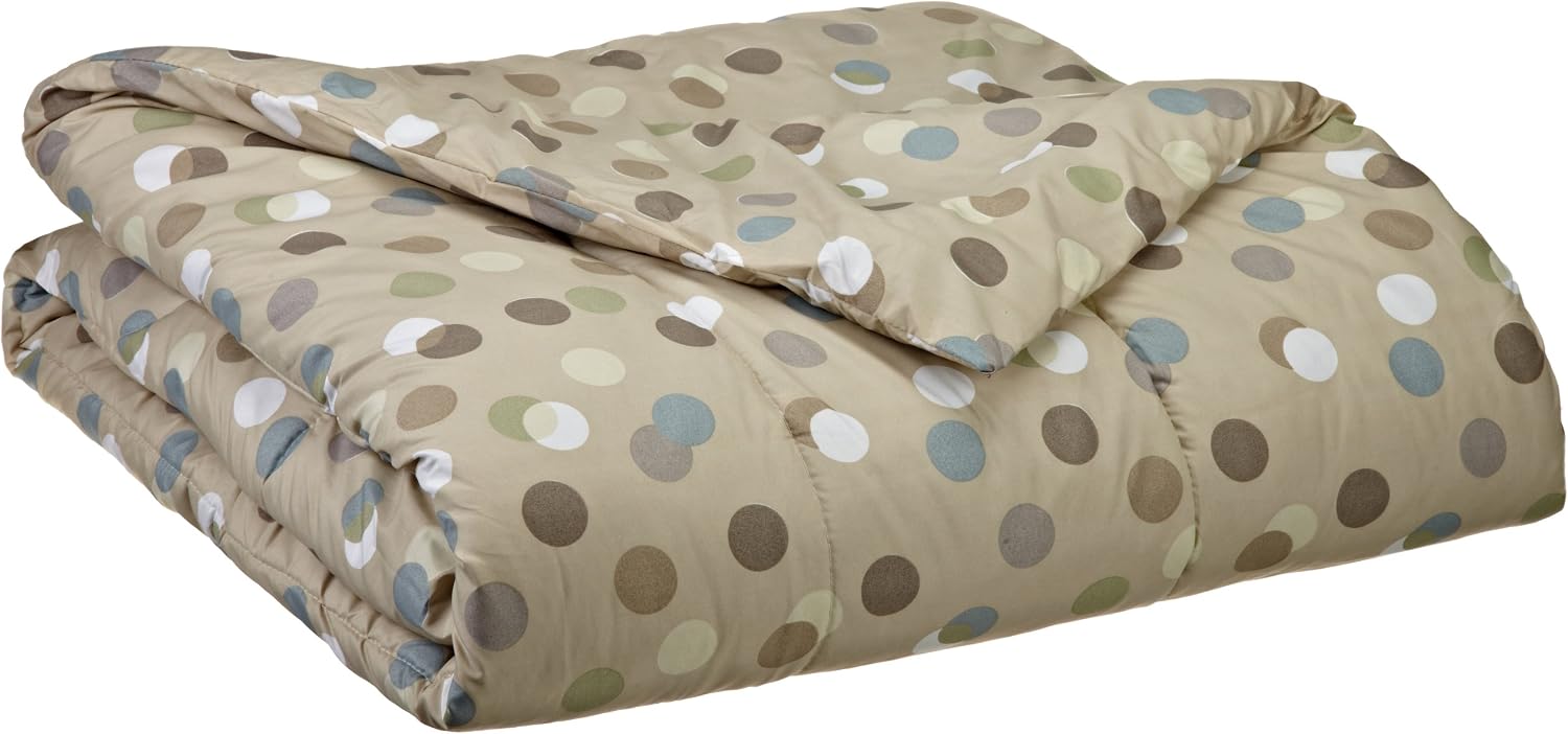 Dots Comforter, Bisque Cream, Queen Size