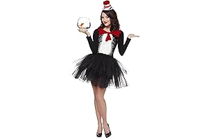 Dr. Seuss Cat in the Hat Tutu Dress for Adults - Fun and Nostalgic