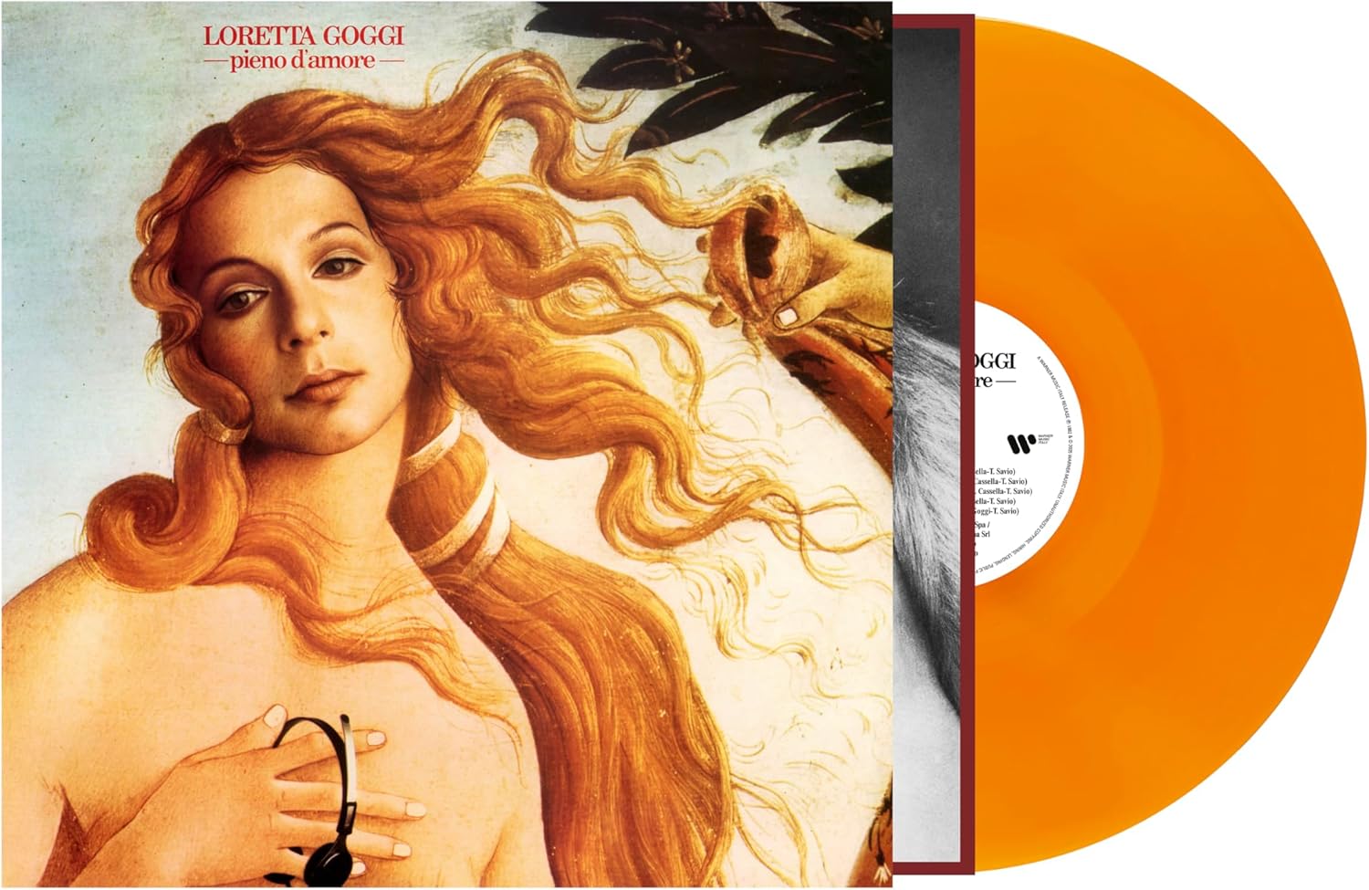 LP VINIL Loretta Goggi - Pieno d'amore por Loretta Goggi — capa do álbum