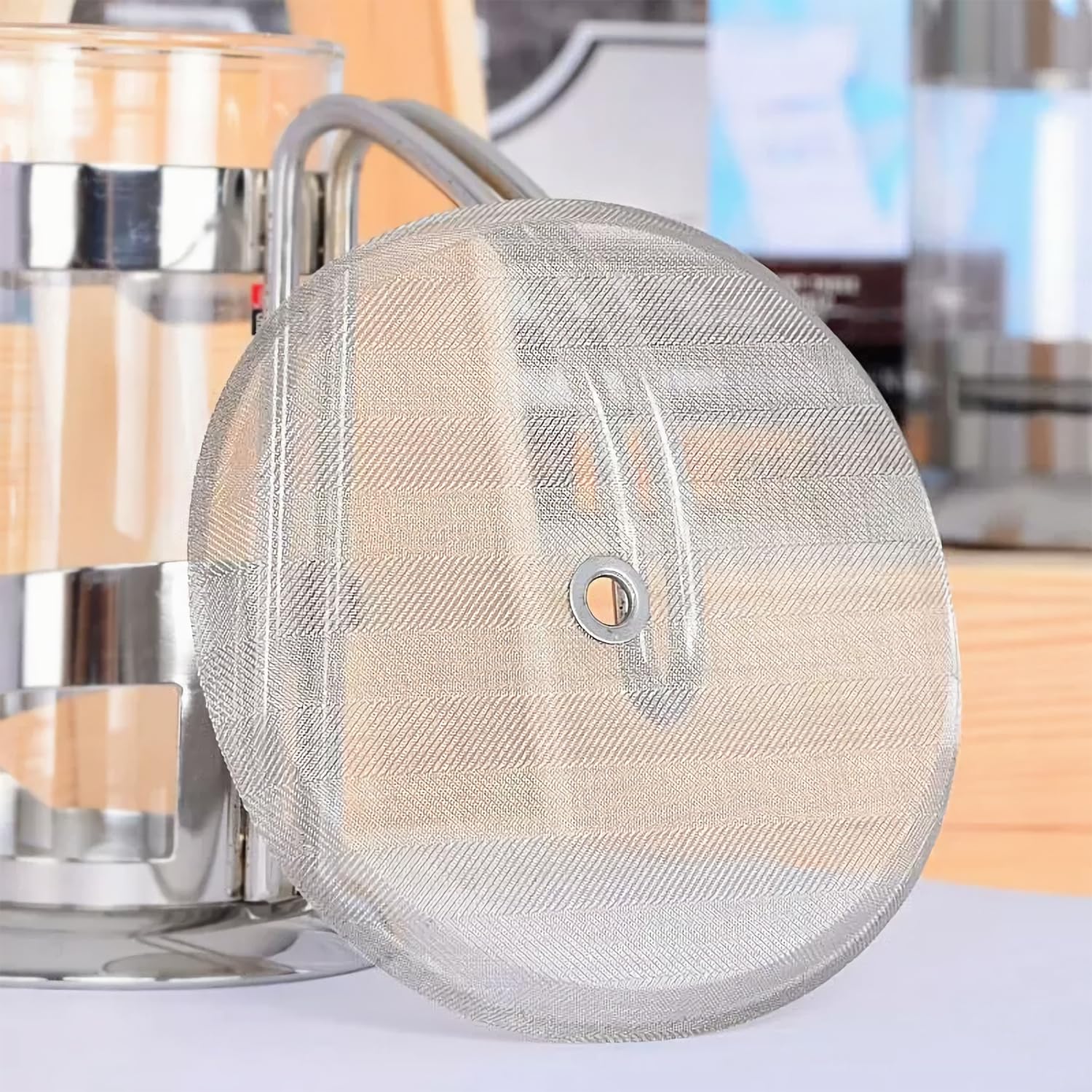 Filtri Ricambio French Press - Acciaio Inox, 6 Pezzi - Foto 5