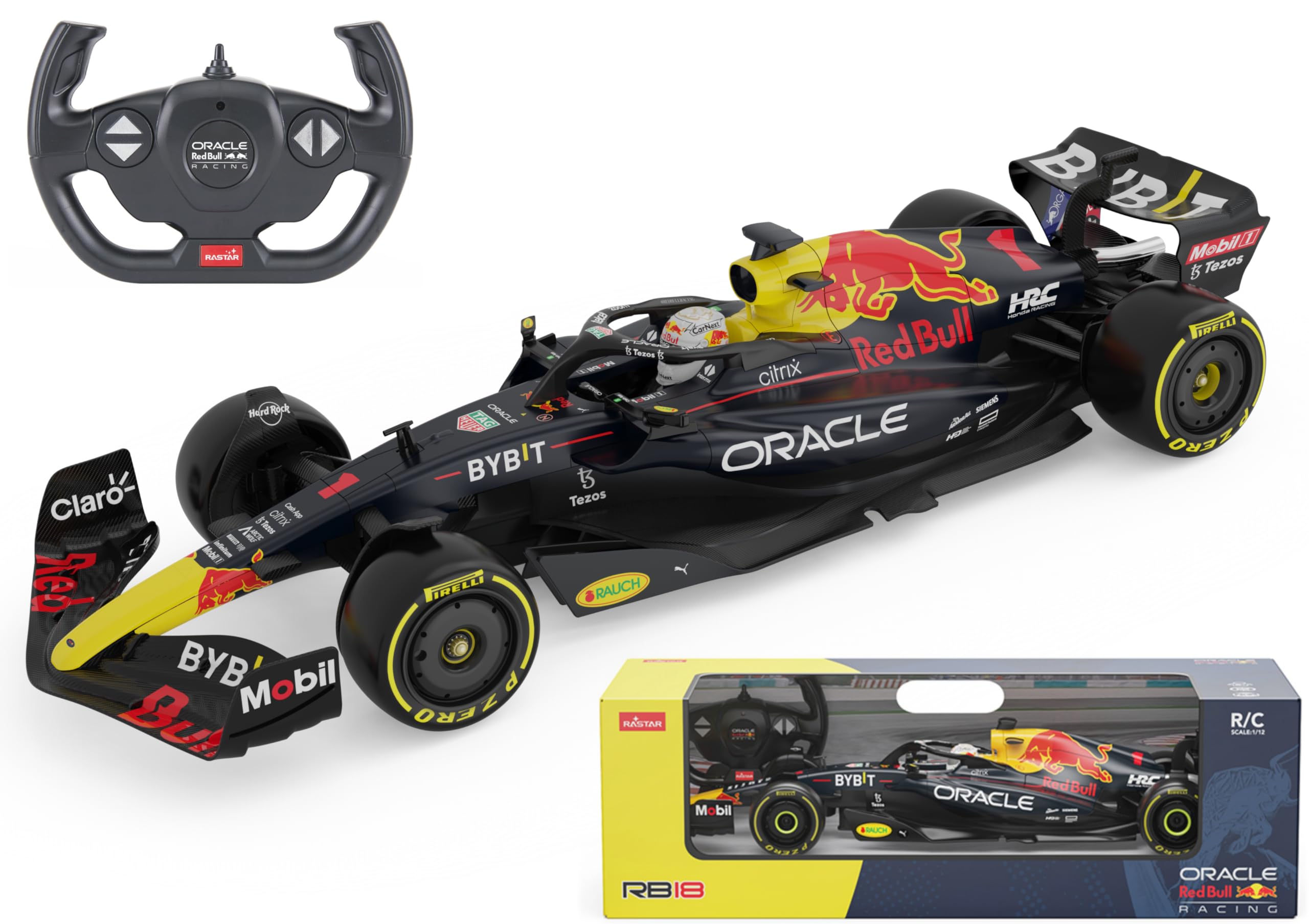 KandyToys Official Licensed Red Bull RB18 F1 Remote Control Car 1:12 Scale Model | 47cm x 17cm | 2.4GHz | RC Car — image 1