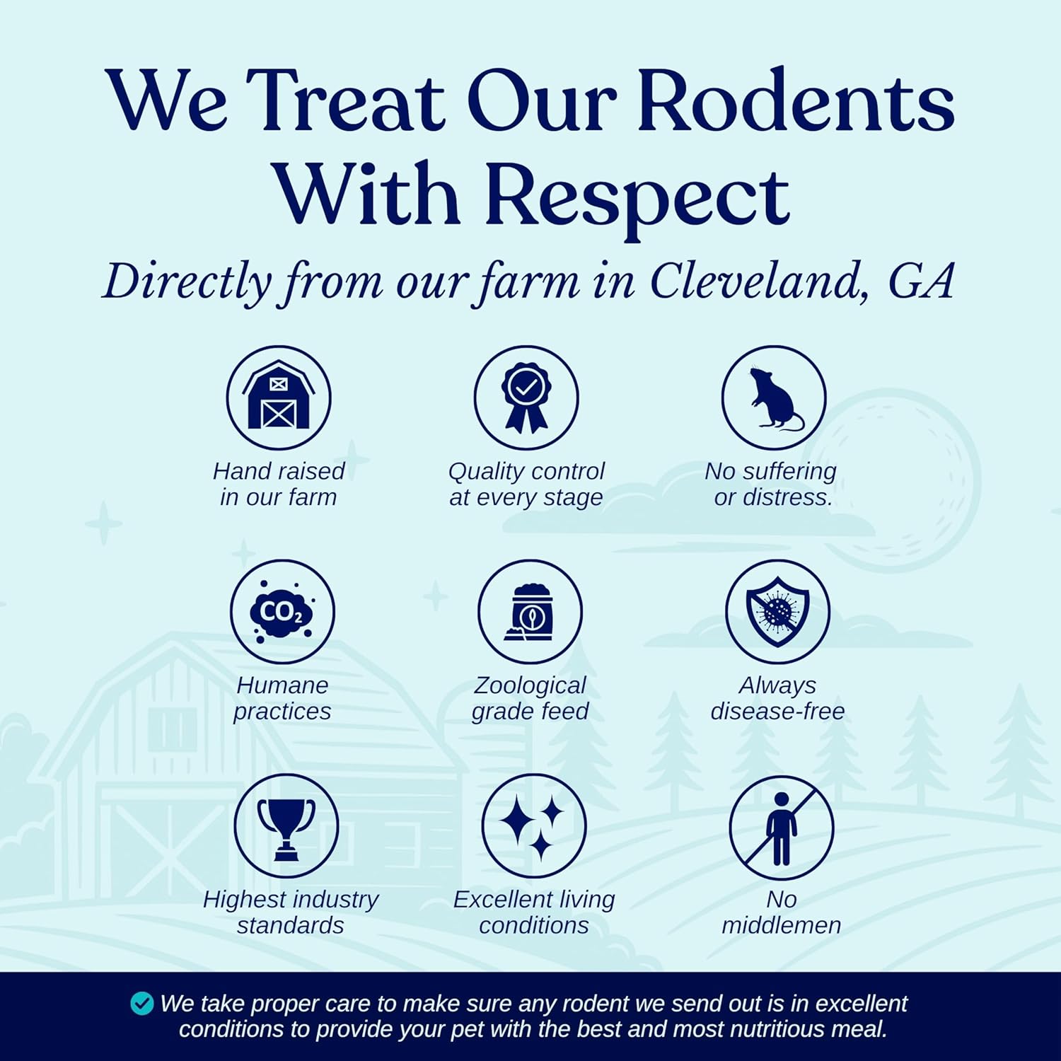 MiceDirect EST. 2003 40 Frozen Mice Pinkie Feeders Snake Food for Corn Ball Pythons Lizards (.5-1 in) (80 Grams Min)