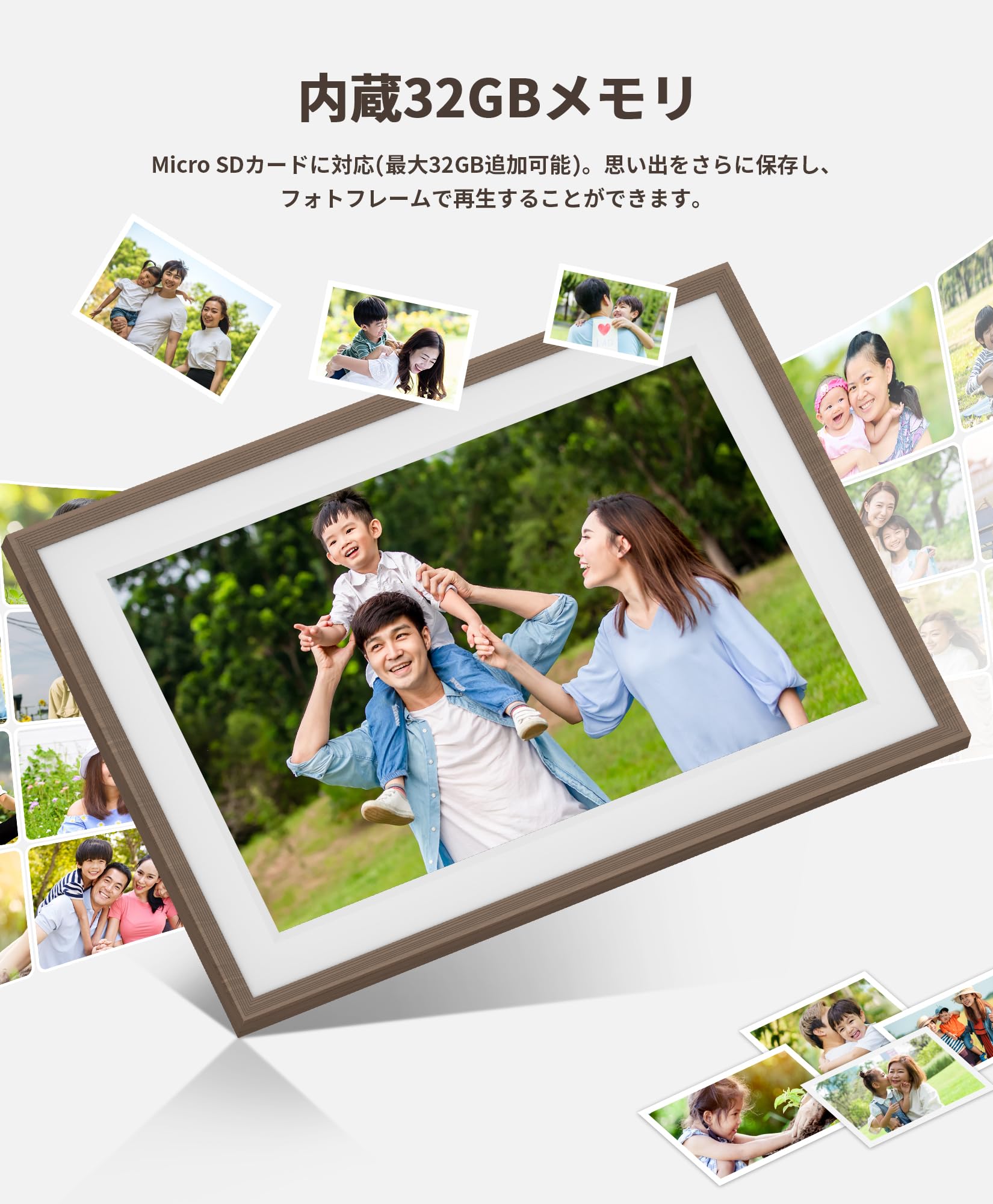 Amazon | FANGOR デジタルフォトフレーム Wi-Fi 10.1インチ 1280*800