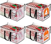 Vista 13 de Bolsas de mudanza transparentes extragrandes y resistentes, con asa reforzada y doble cremallera, bolsas de almacenamiento alternativas a las cajas