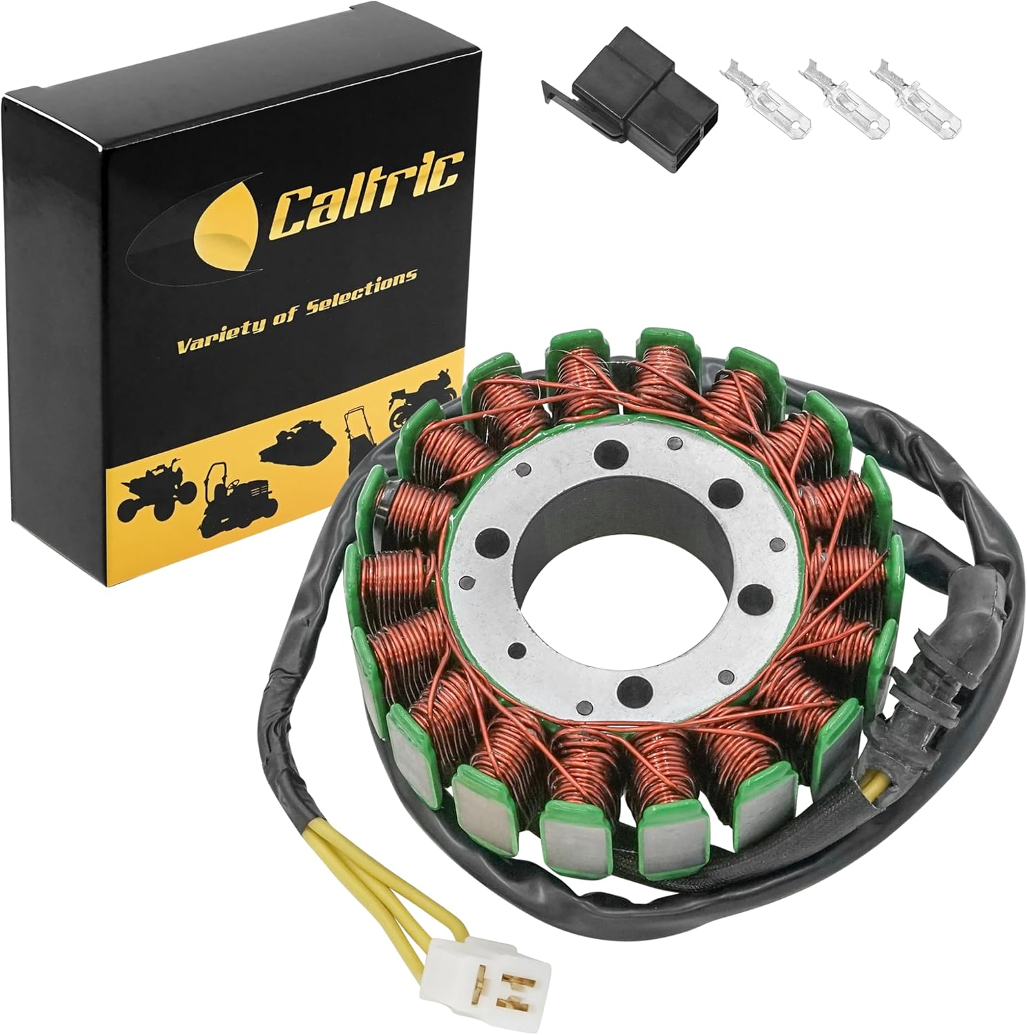 Caltric Stator Compatible With Honda Vf750C Vf-750C Vf750C2 Magna 750 1994-2003