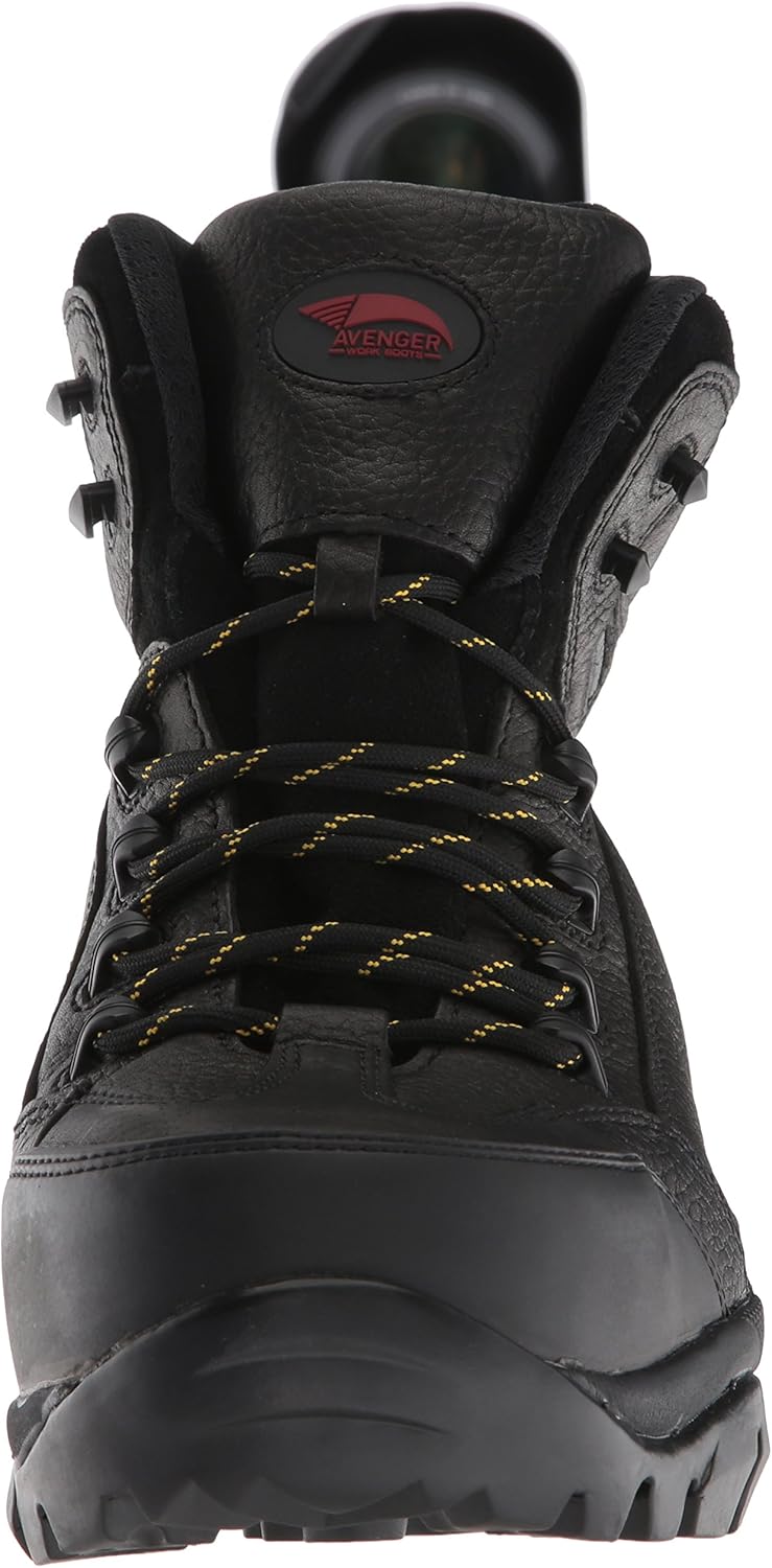 mens 6" Leather Waterproof Comp Toe No Exposed Metal Eh Work Boot - Image 2