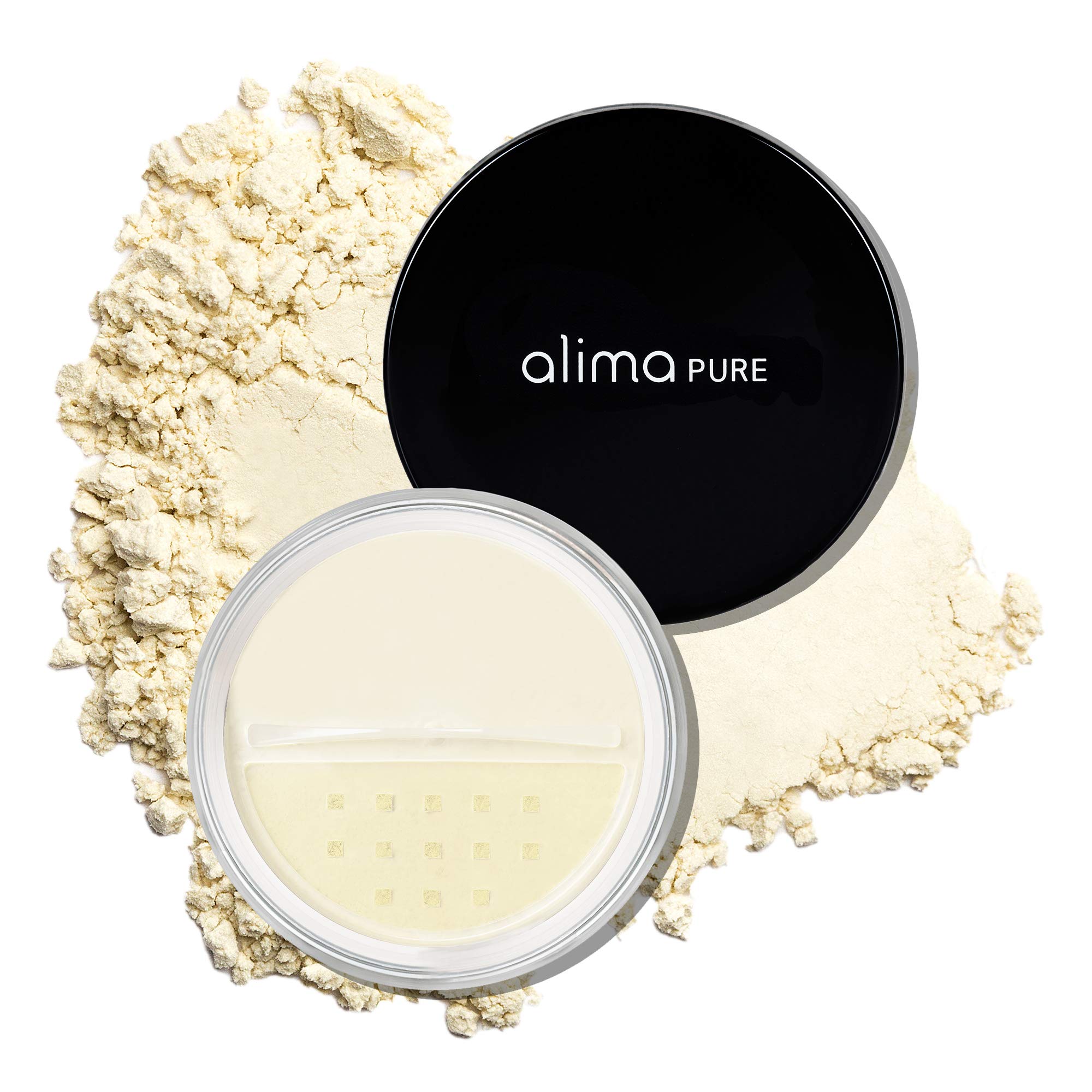 Alima Pure Color Balancing Primer Powder - Pore Primer to reduce Discoloration & Redness (0.16 oz/ 4.5 g) | Buttercup