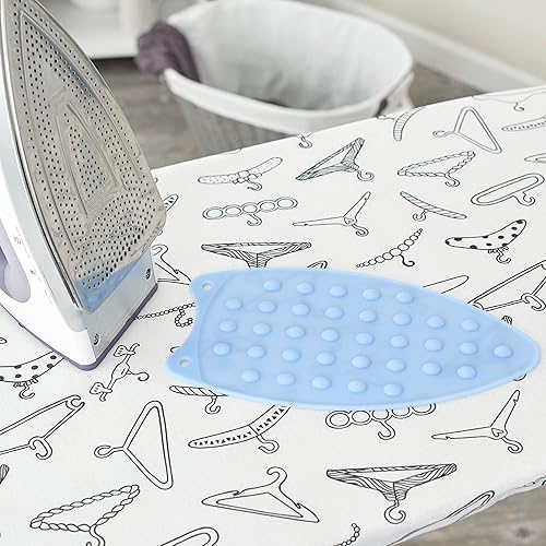 Miniatura 2 de Household Essentials Household Essentials - Almohadilla de silicona para hierro, color azul