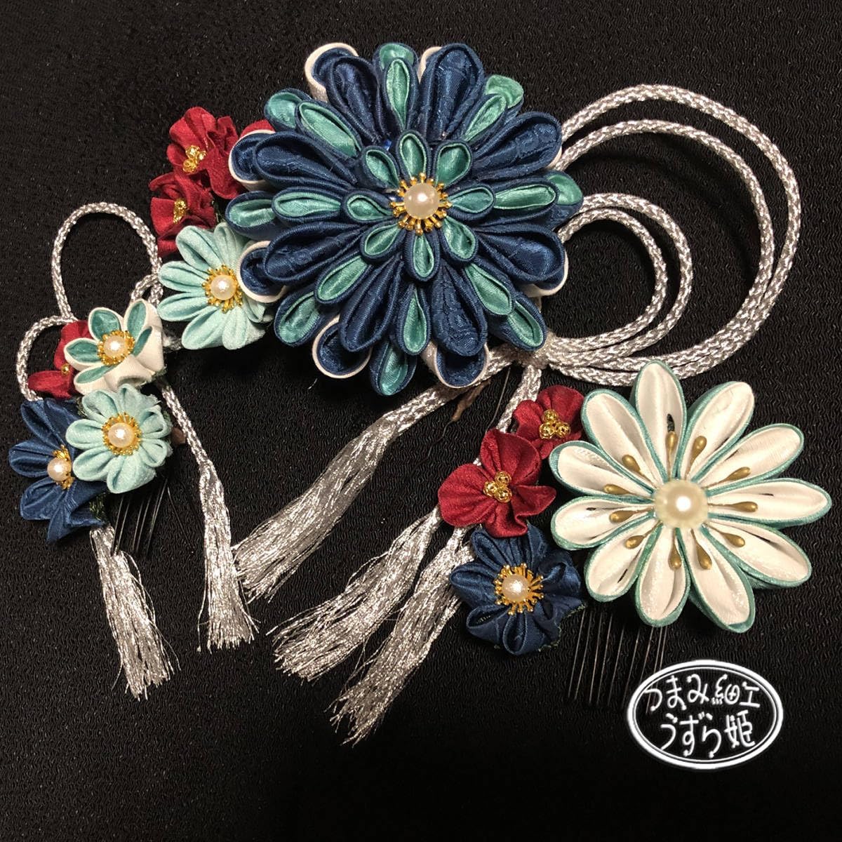 オーダーページ】なるとまきキーホルダー ハンドメイド レジン ビーズ