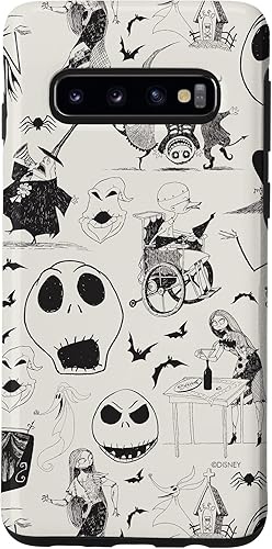 Funda para Galaxy S10 Tim Burton's The Nightmare Before Christmas